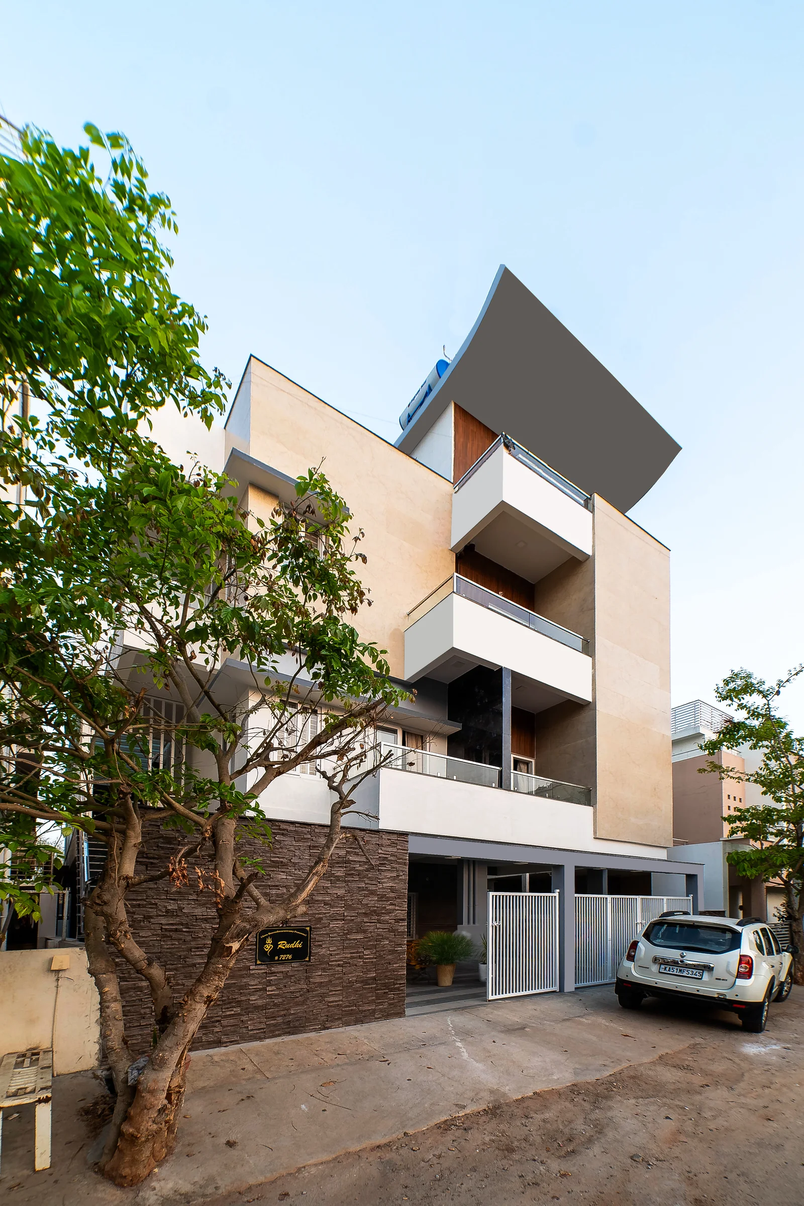 Tribhuvan Residence by Nakhsha Homes